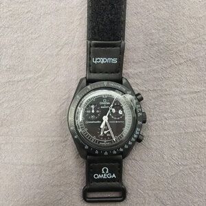 NWT Swatch X Omega Mission To The Moonphase - New Moon Watch (In Box)
